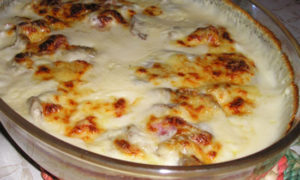 Recette de coulemelle en gratin